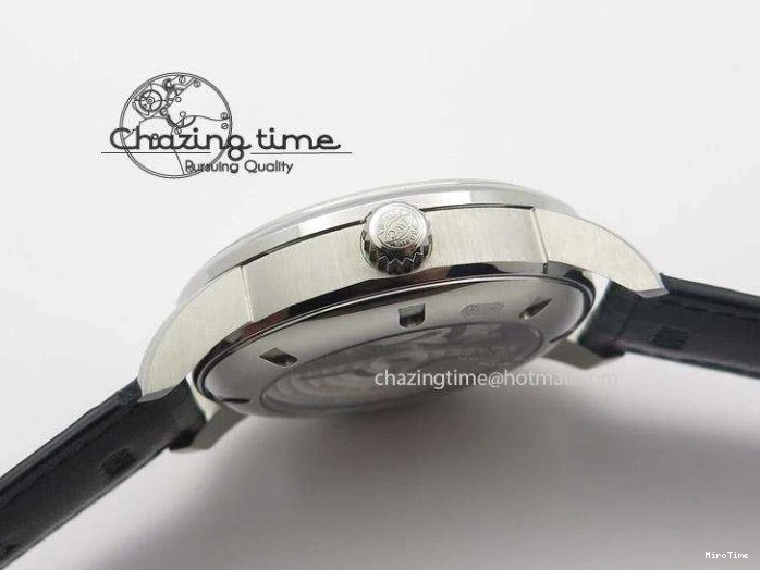 MIROTIME 0712 Ingeniuer St.Laurens SS White Dial MK 1:1 Best Edition On Black Leather Strap A Youthful 7363